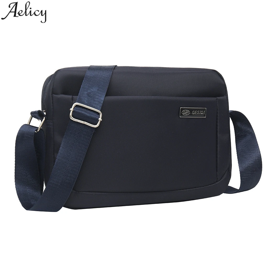 

Aelicy Men Casual Business Waterproof Messenger Bag High Quality Traveling Fashion Notebook Crossbody Bags For Men Hot Sales