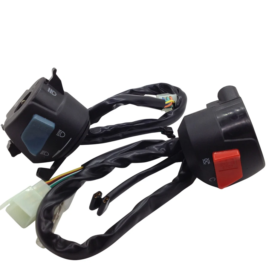 Interruptor de Sinal Volta da Motocicleta Controle para Honda Yecnecty Moto Chifre Botão Cb400 1992 1993 1994 1995 1996 1997 1998 1 Par 6 Automóveis e motos