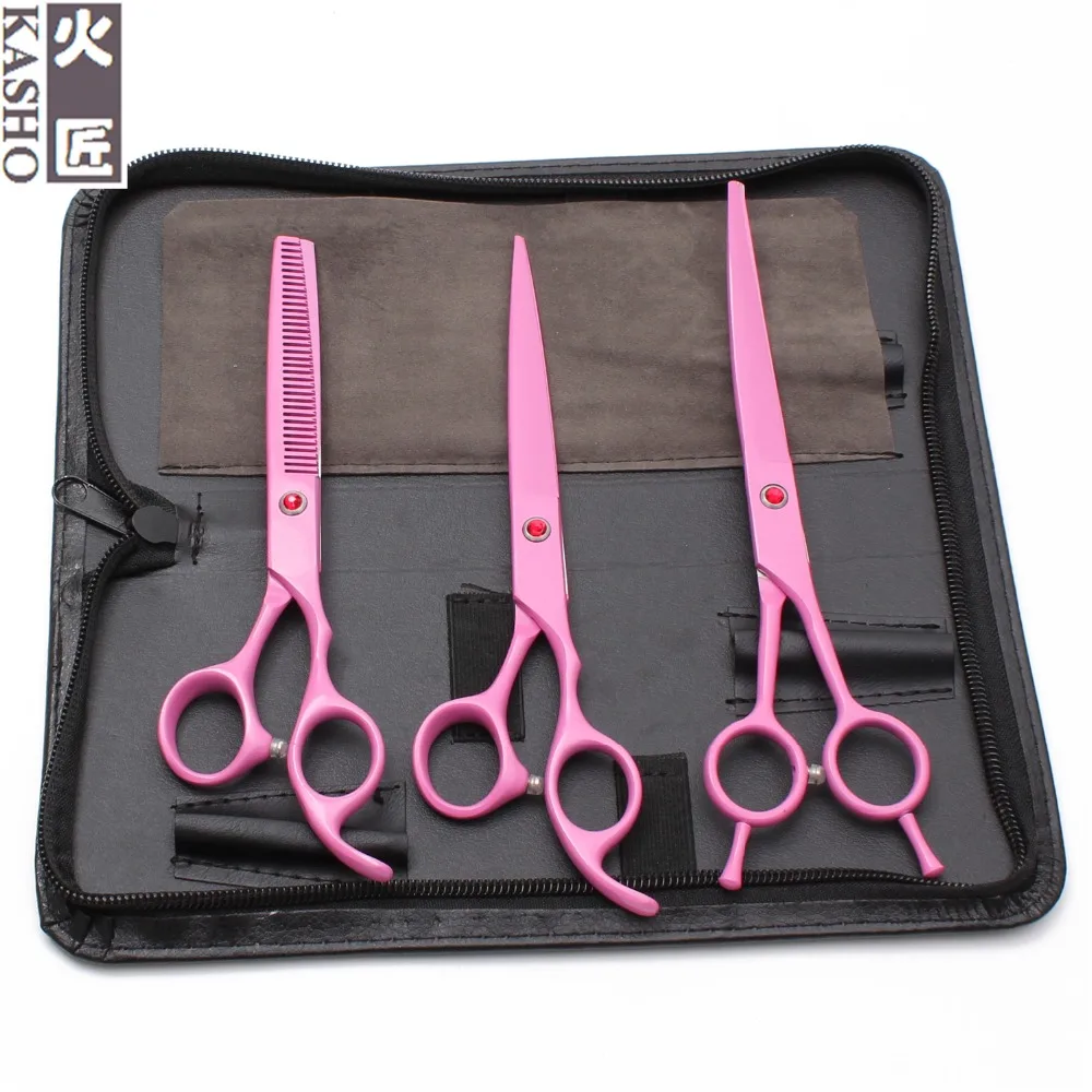 Животное ножницы 7 &quotH3102 U3Pcs остроконечная ручная класс собак Уход за лошадьми