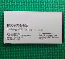 Free shipping & tracking number, Original AB2000FWML battery For PHILIPS X130 CTX130 cellphone Xenium mobile phone batterie