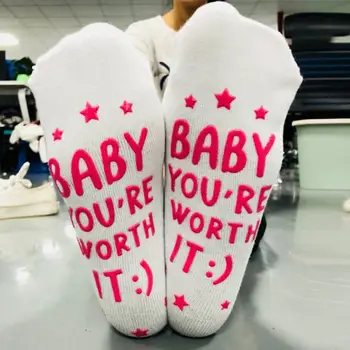 

Unisex Casual Cotton Socks Fashion Mens Women Socks Elastic Meias Breathable Soft Sock Popular Style Letters Printed Hocoks