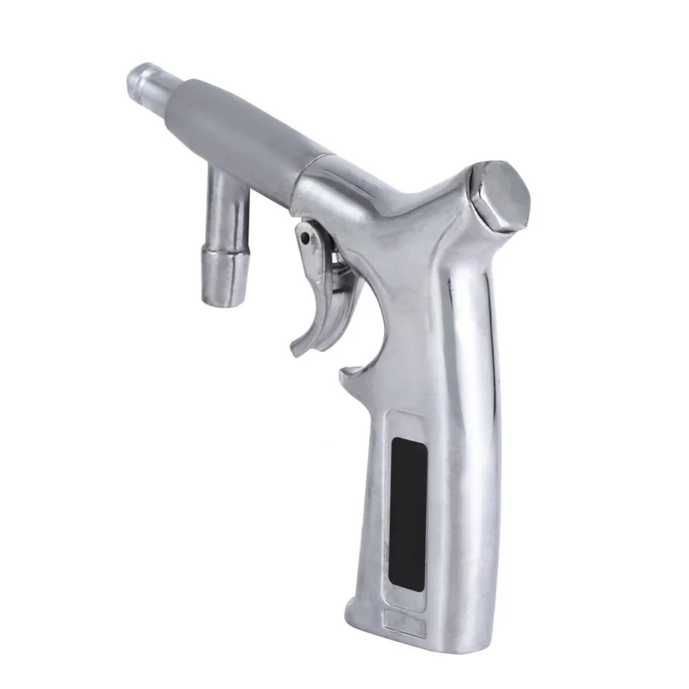 

60-120PSI 1/4" Air Sand Spray Gun Blaster Grit Sandblaster Sandblasting With Metal Tube Black Hose Nozzles Blasting Tools