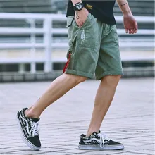 Модные брюки мужские брюки-карго мужские армейские зеленые Летние Новые облегающие брюки для бега мужские качественные брюки мужские брюки A5315