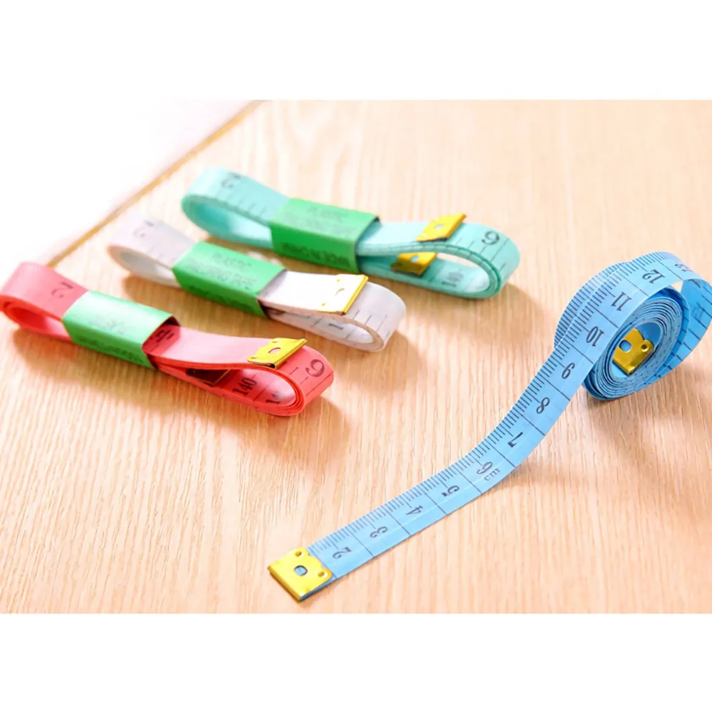 

Soft Tape Measure Double-scale Sewing Tailor Ruler for Body Measurement 4pcs/set