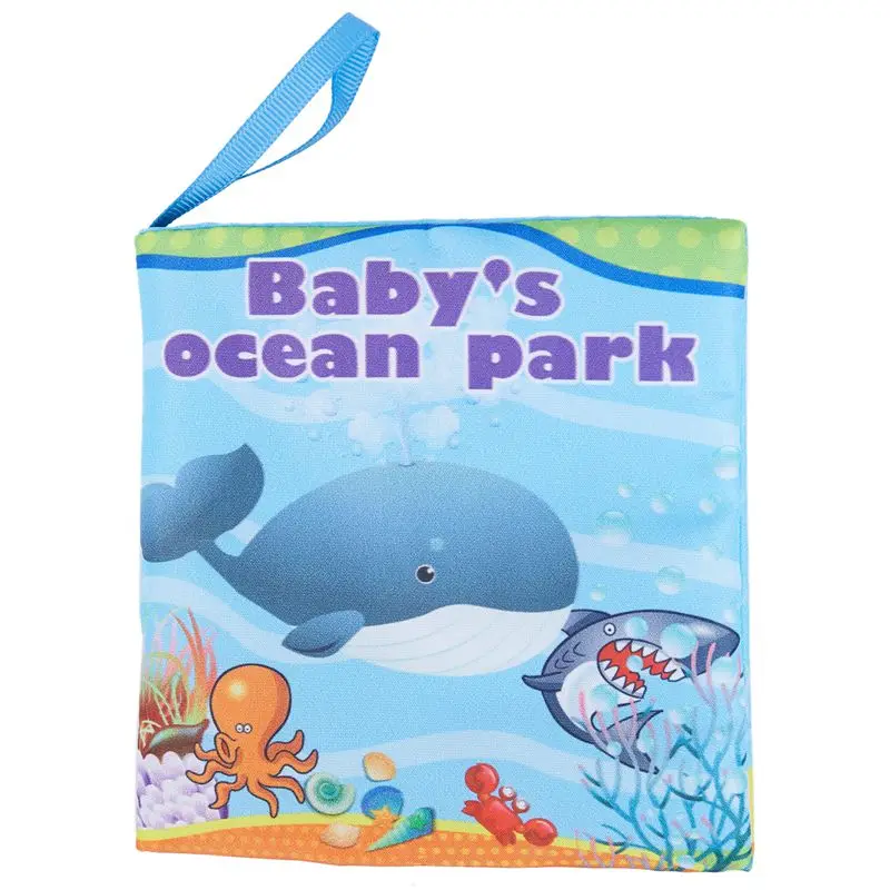 

Baby Early Childhood Education Toys, Environmental Cloth Books Hard to torn Ocean World