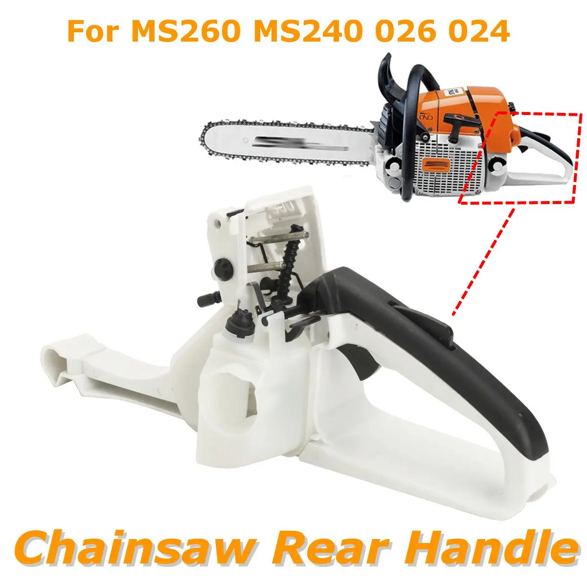 Fuel gas tank back rear handle for stihl chainsaw in tools from home garden  on alibaba