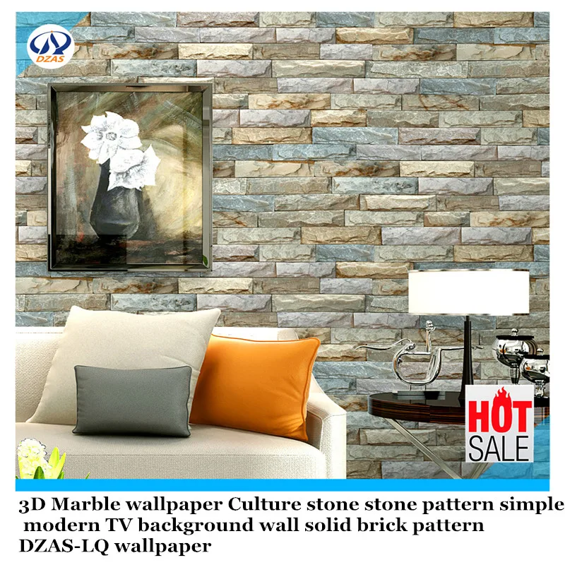 3d Marmor Tapete Kultur Stein Stein Muster Einfache Moderne Tv Hintergrund Wand Ziegel Muster Dzas Lq Tapete Marble Wallpaper Wallpaper Patternsolid Brick Aliexpress