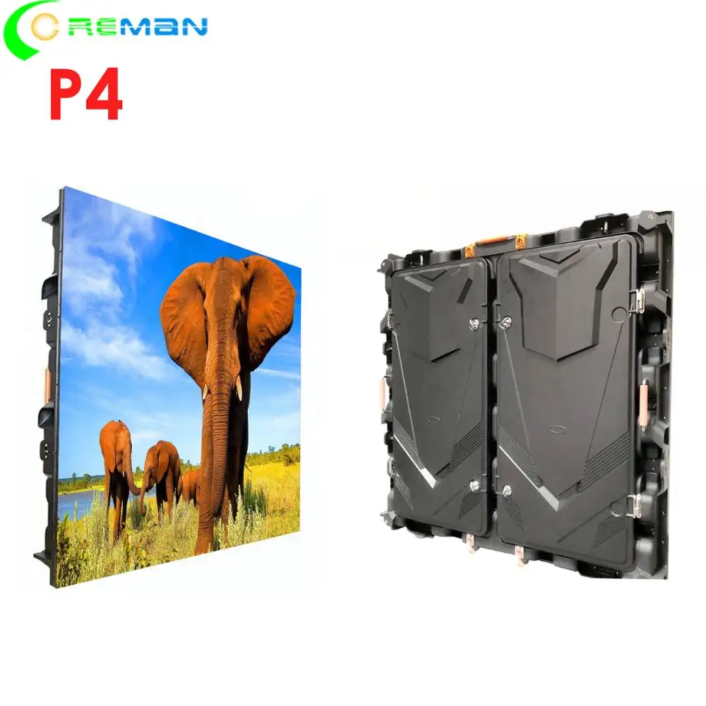 AliExpress высокое качество p4 открытый светодиодный модуль 320x160 мм 80x40 пикселей, цветная(rgb) светодиодная матрица модуля СИД smd p4 открытый 1/10S