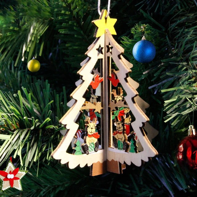 1pc cute mini christmas tree with ornament 11cm wooden diy tiny christmas decorations for home kids - How To Make Miniature Christmas Decorations 1pc cute mini christmas tree with ornament 11cm wooden diy tiny christmas decorations for home kids - How To Make Miniature Christmas Decorations