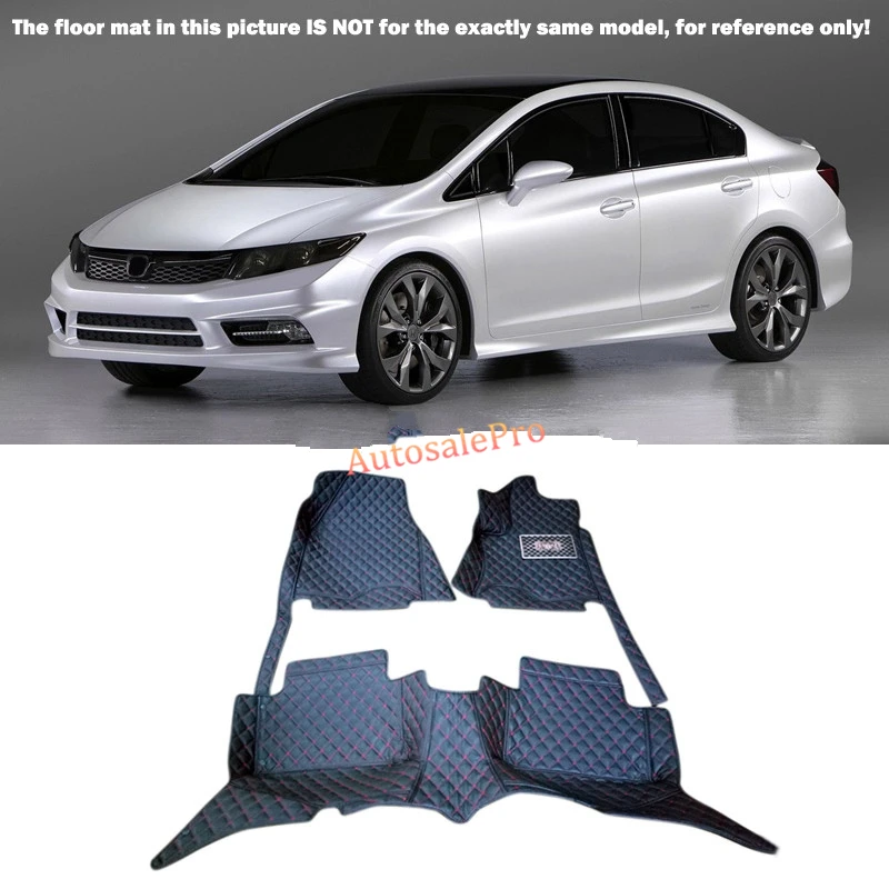 Для Honda Civic 4dr Sedan 2004 -05 06 07 08 09 10 2011 левый руль! Черный красный сетчатый передний