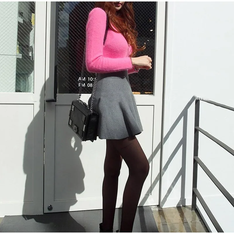 Женская плиссированная расклешенная мини-юбка с высокой талией, цветная однотонная красная Офисная Женская юбка, Весенняя летняя модная женская повседневная юбка на пуговицах