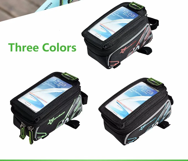 Perfect ROCKBROS Waterproof MTB Bike Bicycle Front Top Frame Handlebar Bag Cycling Pouch Touchscreen Panniers Reflective Bags 2 Sizes 23 Perfect ROCKBROS Waterproof MTB Bike Bicycle Front Top Frame Handlebar Bag Cycling Pouch Touchscreen Panniers Reflective Bags 2 Sizes 23