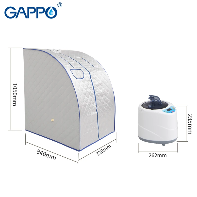 Портативная Паровая баня GAPPO инфракрасная для дома спа салон с парогенератором