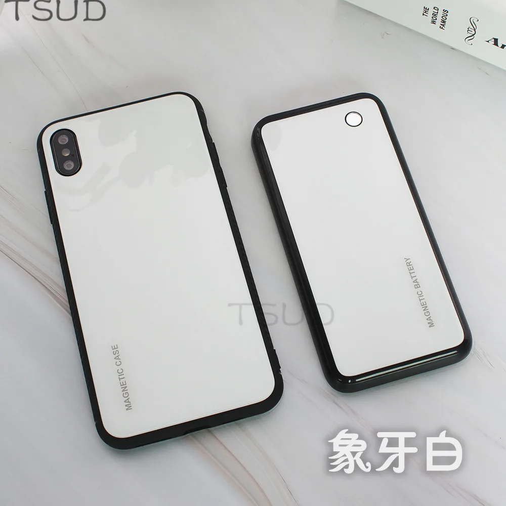 5000 мАч Высокая емкость зарядное устройство чехол для iphone x xr xs max внешний портативный magnetice Беспроводная зарядка для iphone x xr xs max