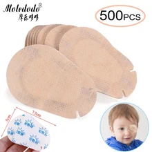 500PCS Children Medical Eye Mask Child Amblyopia Training Soft Eyeshade Amblyopia Orthoptic Corrected Eye Patches D30