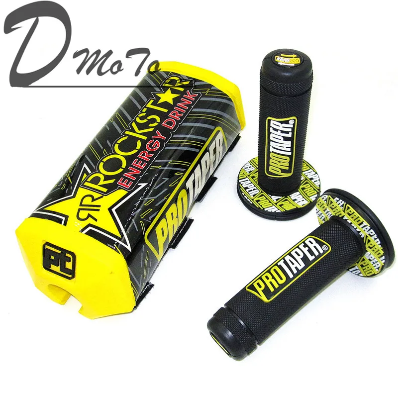 Dirt Pit bike PROTECTOR MOTOCROSS BAR PROTAPER Handlebar Breast Pad & handle grips For CRF YZF KLX BSE Kayo - Image 5