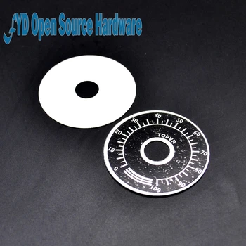 

20pcs 0-100 WTH118 potentiometer knob scale digital scale can be equipped with WX112 TOPVR