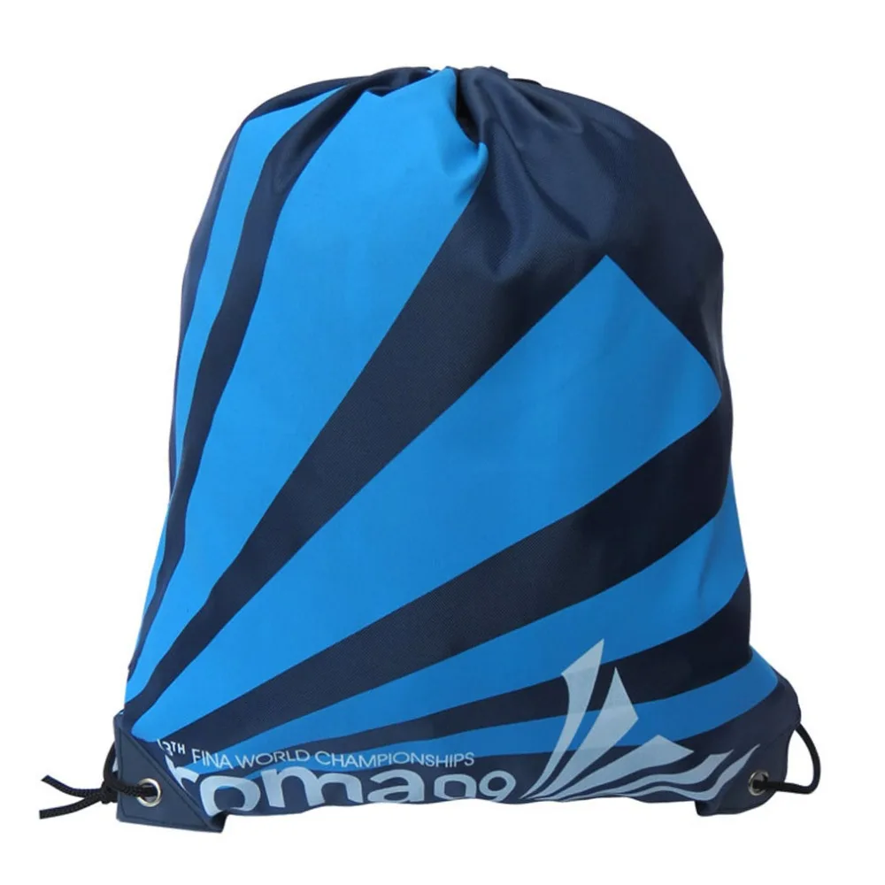 Top Quality Double Layer font b Drawstring b font Gym Waterproof Backpacks Swimming Sports Beach font