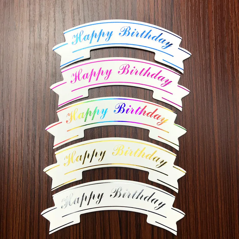 

Happy Birthday Card Cartoon Party Creative Reative biscuits cutting die cake model