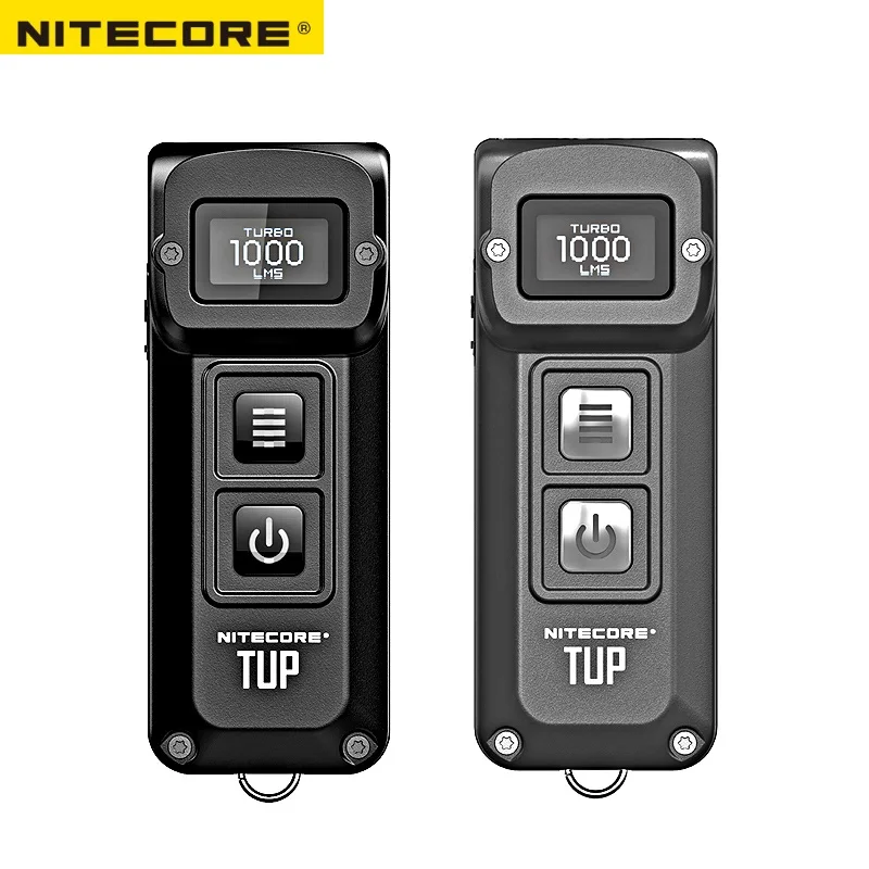 NITECORE TUP USB Перезаряжаемый мини фонарик CREE XP L HD V6 Интеллектуальный EDC фонарь с