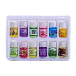 12 видов аромат эфирного Масла пакет для ароматерапии spa Для ванной массаж Уход за кожей масло лаванды