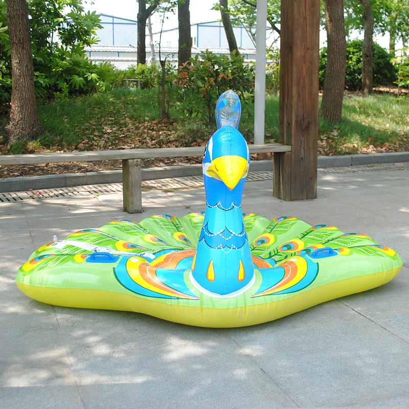 193 см гигантский надувной бассейн с павлином, плавающее кольцо для плавания для взрослых и детей, надувной матрас, пляжное кресло, шезлонг, водные игрушки