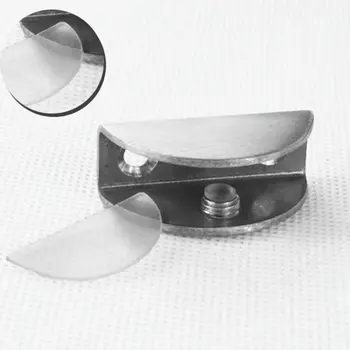 

20pcs/lot DHL Free Shipping Stainless Steel Glass Fittings Hardware Woodworking Clamp for Plastic Sheets Factory Supply