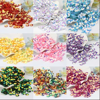 

10mm 15g/pack 300pcs Loose Sequin Wedding DIY Accessories Stitch Beads High-end Clothing Accessories Handmade Flowers Sequins
