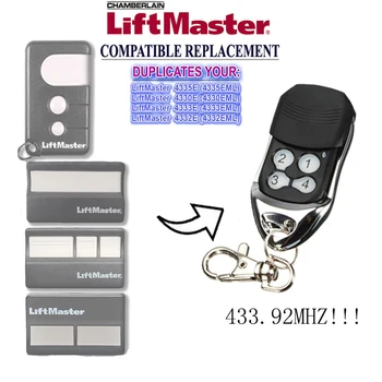 

3pieces For Chamberlain Liftmaster 4335E 4330E 4332E compatible Remote Liftmaster Garage Opener Very good