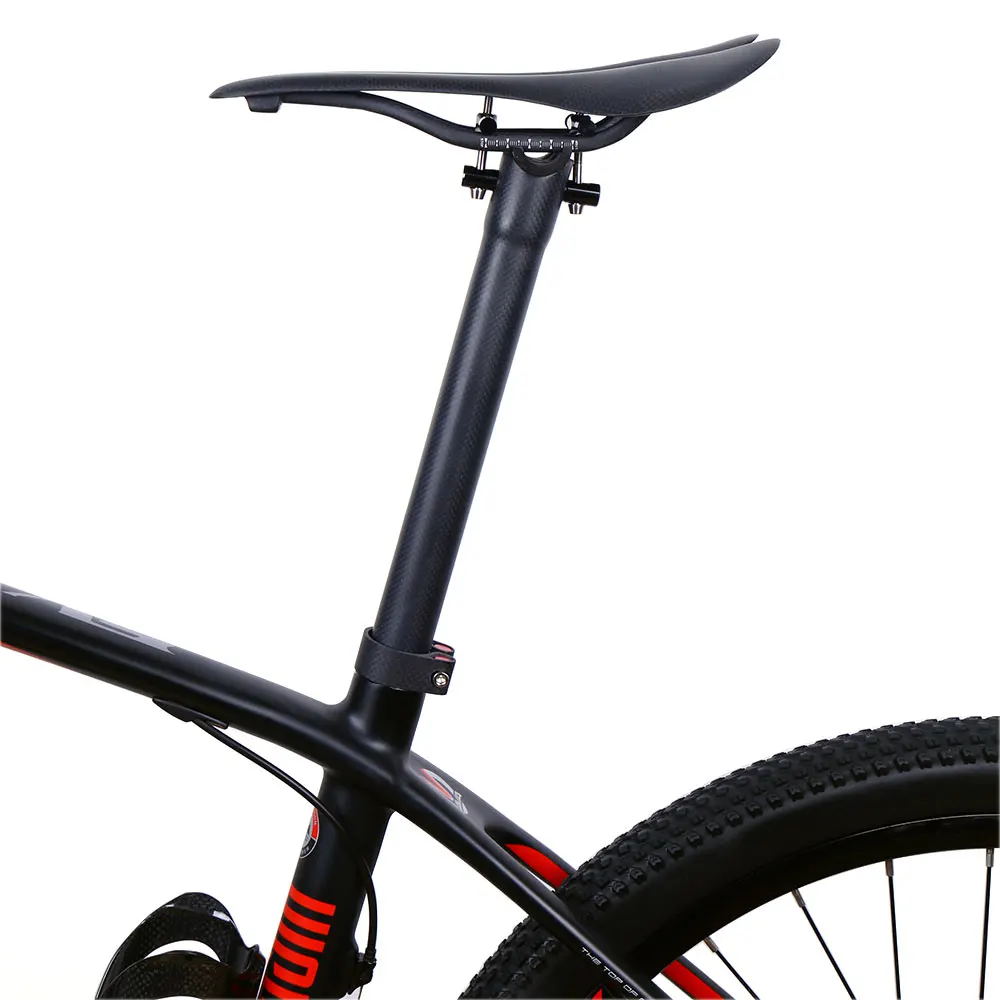 New carbon seatpost MTB road bike seat tube 3K matte carbon fiber