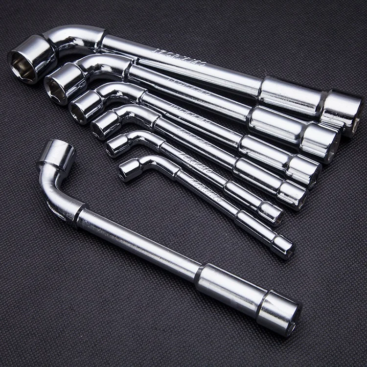 

New 11Pcs 6-19MM Hollow Socket Wrench Hex Key Wrench Easy For Long Bolt