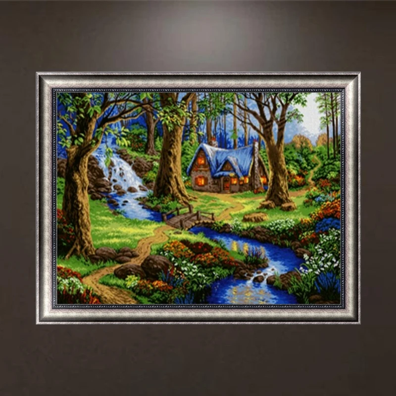 

Landscape DIY 5D Diamond Embroidery Painting Cross Stitch Craft Home Wall Decor #Aug.29
