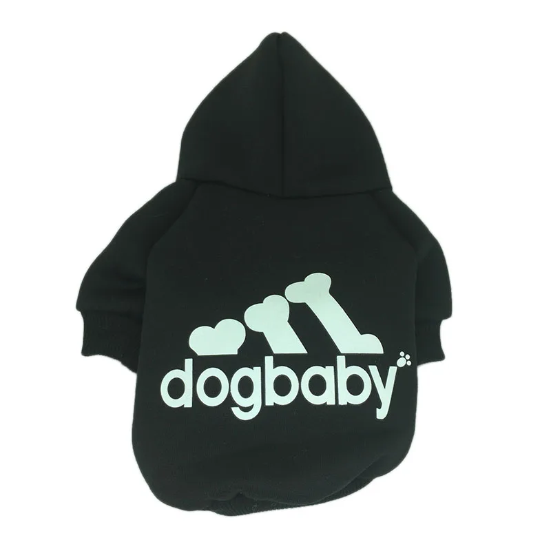 

Cotton Pet Cat Clothing Classic Sportwear for Cat and Dog Warm Kitten Hoodies Clothes for Winter Autumn Red Gray Yellow Black