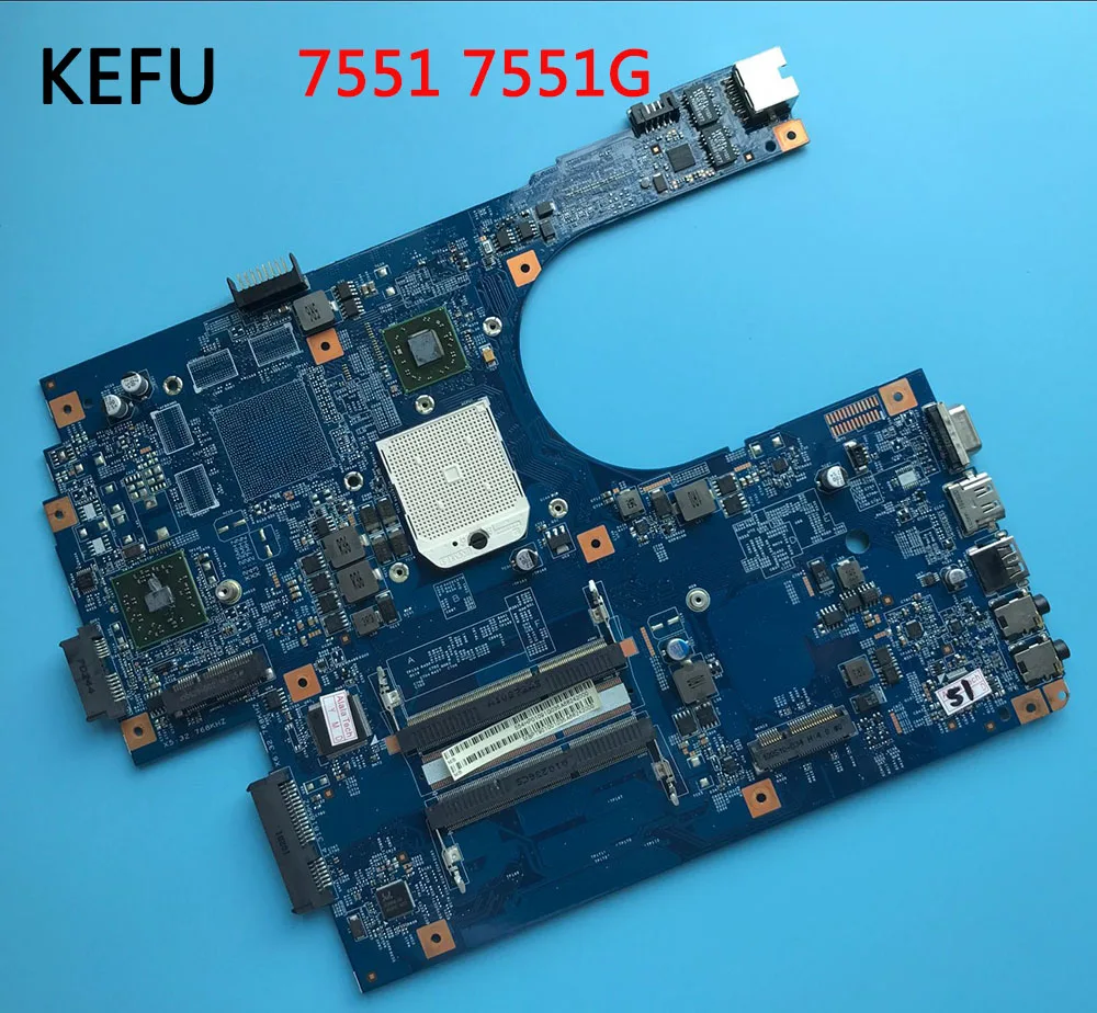 Материнская плата KEFU 48.4HP01.011 для ноутбука acer Aspire 7551 7551G JE70-DN MB 09929-1 MBBKM01001 MB. BKM01.001 DDR3 MB. PT901.00