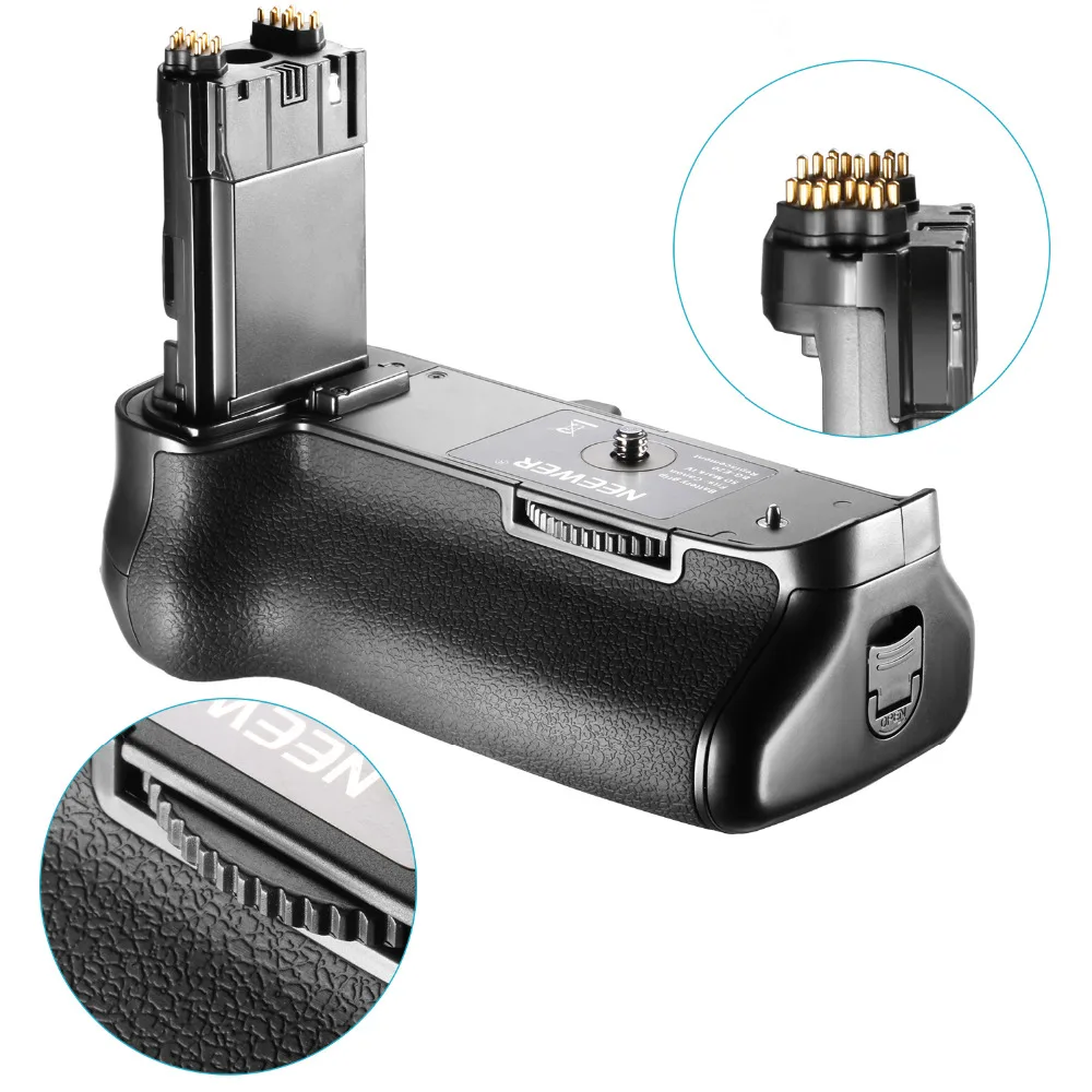 Запасная аккумуляторная батарея Neewer NW 5D Mark IV Canon BG E20 с 2 аккумуляторами 7 4 В 2000