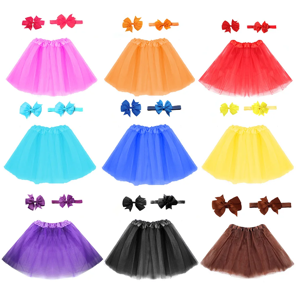 Summer Baby Girl Skirt Multi color Tutu Skirts Photography Accessories