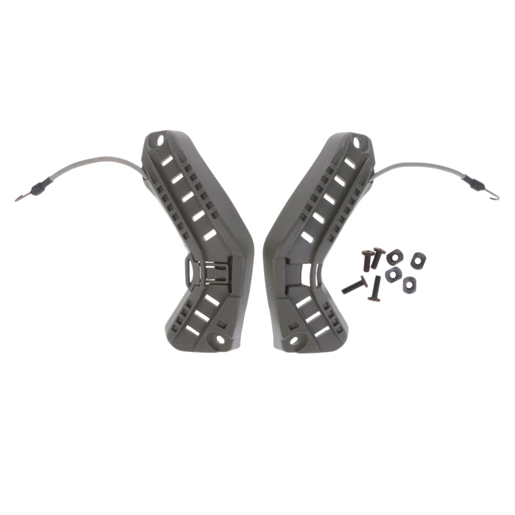 Tactical Fast ARC Helmet Side Rail Guide Mount Kit for Hunting Paintball