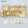Connecteur de câble à sertir en cuivre Non isolé M3/M4/M5/M6/M8/M10, Kit d'assortiment avec boîte en plastique, 150 pièces ► Photo 2/4