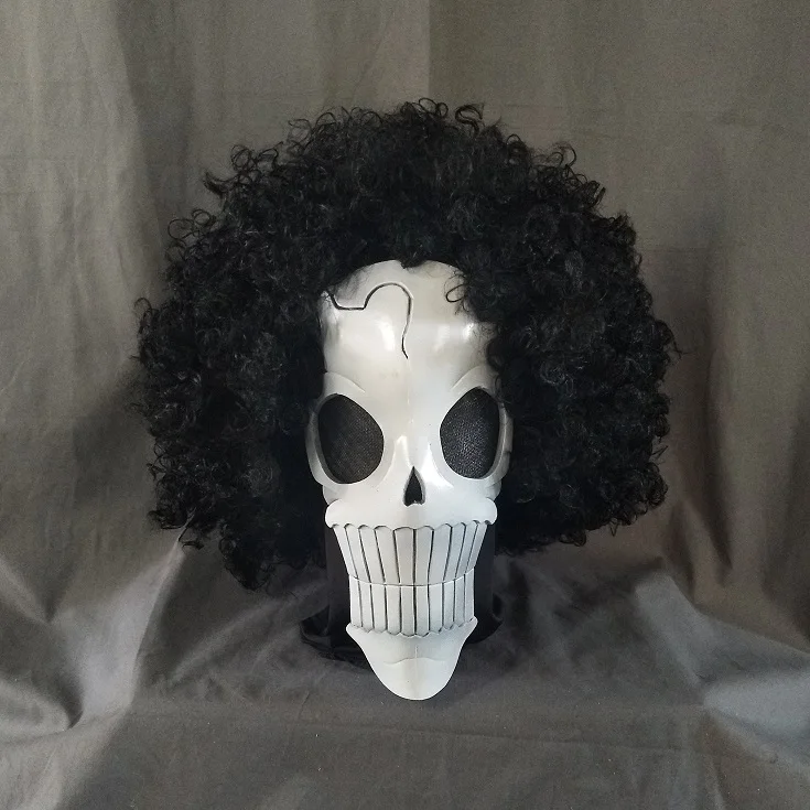 

One Piece Soul King Brook Cosplay Skull Mask