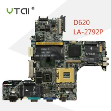 YTAI D620 laptop Motherboard HAL00 LA-2792P Motherboard For Dell Latitude D620 laptop Motherboard HAL00 LA-2792P VGA mainboard