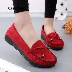 Cresfimix zapatos de mujer женские модные легкие домашние тапочки женская Повседневная Уличная обувь на плоской подошве женская красная танцевальная