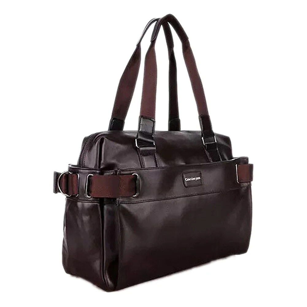 2017 männer Casual Aktentasche Business Schulter Leder Messenger Taschen Computer Laptop Handtasche männer Reisetaschen Kaufen
