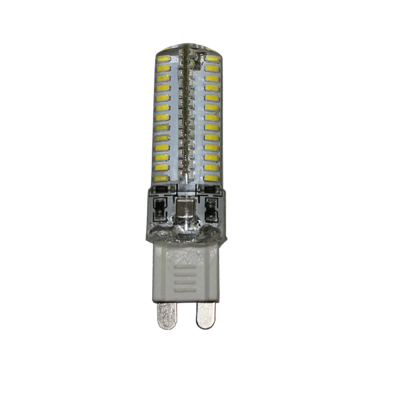 Миниатюрная Светодиодная лампа G9 7 Вт 9 12 3014 SMD 110 В переменного тока 220