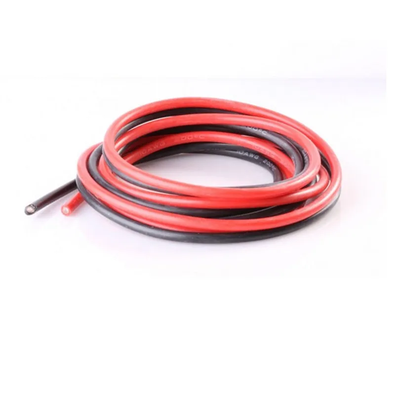2 шт. 1 м 8AWG 10/12/14/16/18/20/22/24/26 AWG силиконовый провод SR для моделей RC детали пульта
