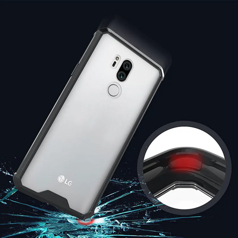 

Shockproof Armor Defender Case For LG G7 ThinQ G6 Dual V20 X Power2 LV7 LV5 K10 2018 K11 K20 Plus K10 Power Cover TPU Clear PC