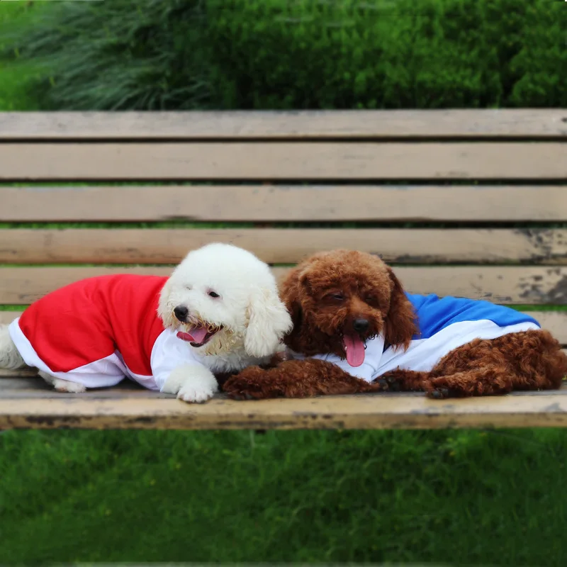 Pets Clothes Puppy Poodle Than The Bear T Pity Lapel Motion Split Joint New Pattern | Дом и сад