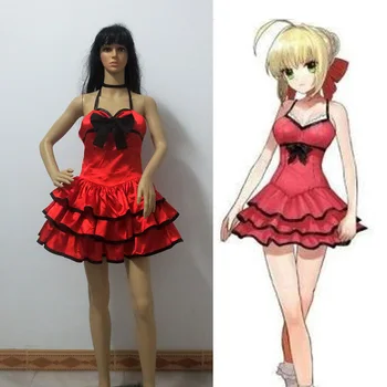 

Game Anime Fate Stay Night Fate/Zero Tohsaka Rin Cosplay Costume Cosplay Dress Custom Made