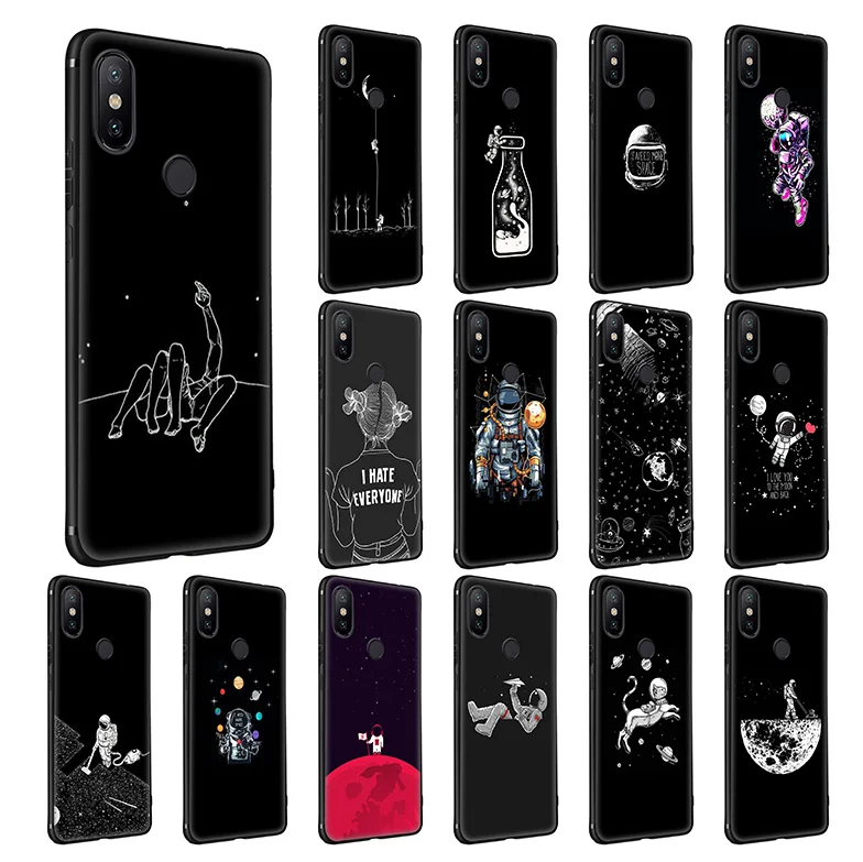 WEBBEDEPP Space милый мягкий силиконовый чехол для Xiaomi Redmi Note 7 6 6A 5 4 4X 4A S2 Plus Pro Lite Go |