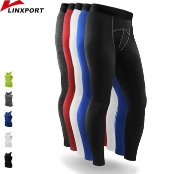 

Mens Compression Pants Sports Running Tights Basketball Gym Pants Bodybuilding Jogger Jogging Fitness Skinny Leggings Trousers
