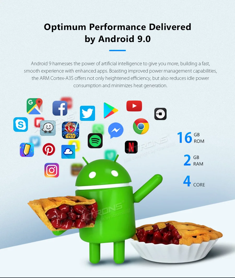 Discount 9" Android 9.0 Multimedia Car Stereo Radio Player GPS for Volkswagen Golf Passat CC Touran Tiguan Sharan for Skoda for Seat 4